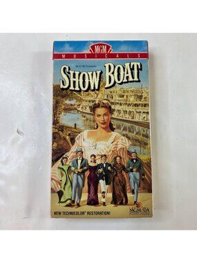 Show Boat 1951 VHS Musical Kathryn Grayson Ava Gardner Restored Color Pre-Owned
